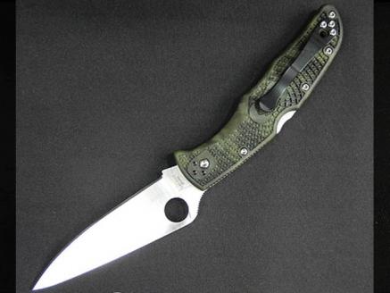 【スパイダルコ】エンデューラ4ZOME グリーン（アウトドアナイフ）