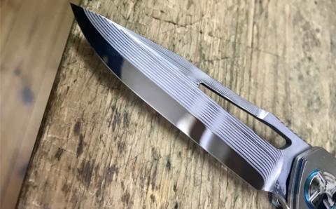 H220-01 カスタムナイフ ミナ （MINA-水雫-）