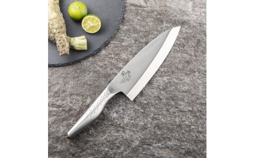 <オールステンレス和包丁・食洗機可・一体構造> ◇貝印 関孫六 匠創 出刃（右利き用）180mm