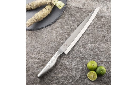 <オールステンレス和包丁・食洗機可・一体構造> ◇貝印 関孫六 匠創 刺身（右利き用）240mm