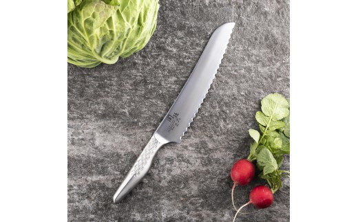 <オールステンレス包丁・食洗機可・一体構造> ◇貝印 関孫六 匠創 パン切（ブレットナイフ）210mm