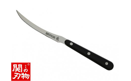 関兼常 トマトスライサー （KC-093） ～トマト 包丁 スライサー ステンレス ギザ刃 ノコ刃 フルタング サラダ フルーツ ステーキナイフにも 関市 刃物 日本製 北正 関の刃物～H5-64