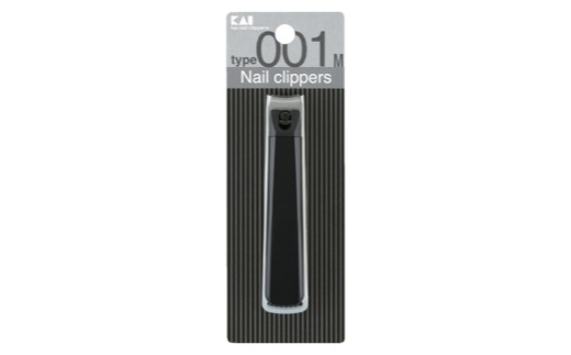 ＜ツメヤスリ付・Mサイズ＞◇貝印 ツメキリ（爪切）Type001（KE0101）手の爪用にぴったり