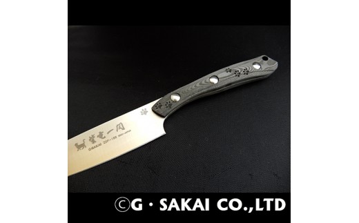 H100-01 紫電一閃 ZDP-189 カーボン柄 ペティ スナネコver