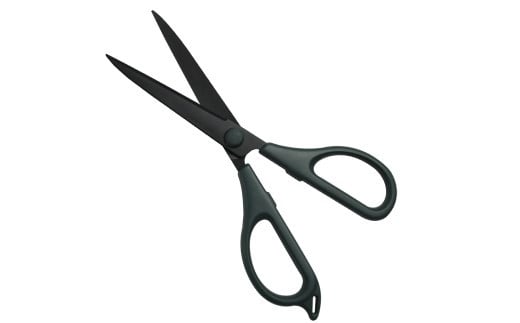 CANARY 粘着テープが付きにくい 紙切はさみ（RMF-170K）～ペーパークラフト 工作 鋏 はさみ ハサミ クラフト Craft ハンドメイド スリム シンプル 関市 岐阜県 長谷川刃物 CANARY メーカー直送～