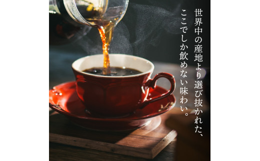 【定期便】カフェ・アダチ ストレートコーヒー（400g×12ヶ月）毎月異なる珈琲が1年間届く！S100-01