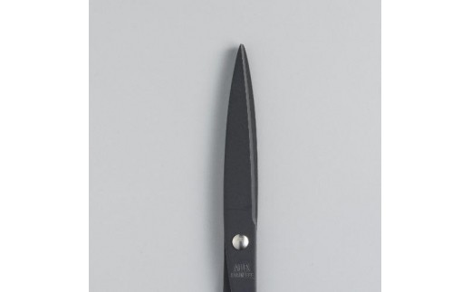 H8-168 ALLEX 事務用はさみ（中）フッ素コート【ブラック】（S-165F 11150B）