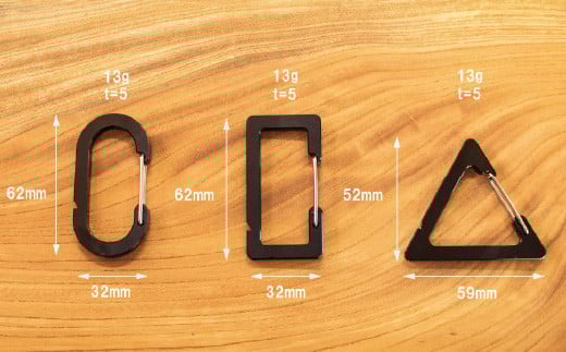 普段使いしやすい2way仕様！ カラビナホイッスル ”BLOW” 楕円型 ブラック 防災 防犯 笛