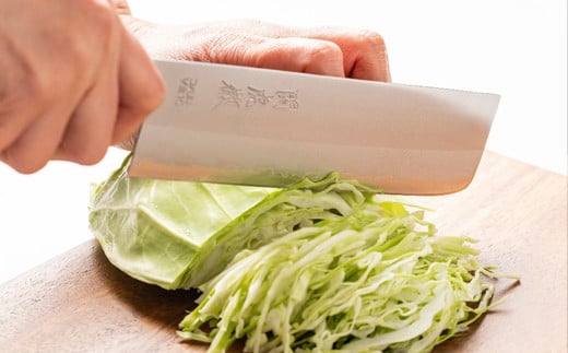 TBS「ララLIFE」で紹介されました(R5.5) H30-97 関虎徹 V金10号 菜切包丁 165mm【飛騨・美濃すぐれもの認定品】（YG302/安田刃物）