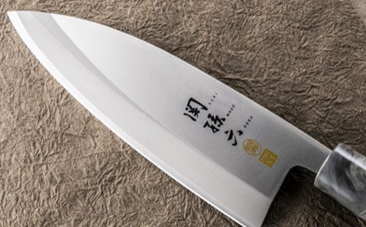 H15-10 ＜ステンレス和包丁 （片刃）＞ ◇貝印 関孫六 銀寿ST 和包丁 出刃 150mm 左きき用～出刃包丁 叩き切り用 身おろし用 使い分け 魚・鶏・カニのさばき でば 魚調理 天然木 錆び