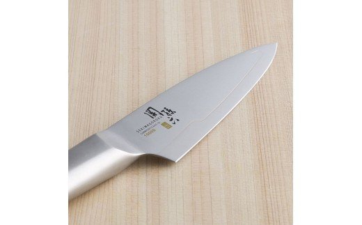 H25-09 ＜スタイリッシュなデザイン・オールステンレス＞ ◇貝印 関孫六 10000ST ペティ 120mm ～衛生的 おしゃれ 調理器具 キッチンツール ギフト 贈り物にも～