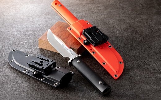 H47-01 サビナイフ5ワイルドハンター直刃（ブラック）