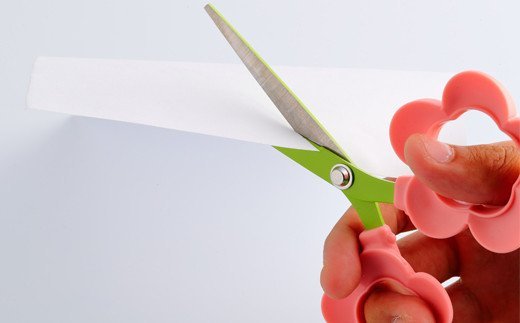 H4-12 【ペン立て付きはさみ】coconeフラワー ピンク ～はさみ ニッケン刃物 インテリア 雑貨 ペン立て 文房具 文具～ かわいいはさみ お花 はさみ 女性 飾れる おしゃれ インスタ映え