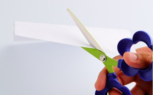 H4-13 【ペン立て付きはさみ】coconeフラワー バイオレット ～はさみ ニッケン刃物 インテリア 雑貨 ペン立て 文房具 文具～ かわいいはさみ お花 はさみ 女性 飾れる おしゃれ インスタ