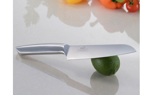 H8-44 SABATIER オールステンレス 三徳150mm