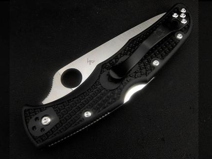 【スパイダルコ】エンデューラ4 フルフラット ブラック（折りたたみナイフ）