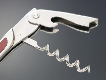 H35-08 Mate ソムリエナイフ ワインレッド合板（FT300/WR） ～メイト ワイン オープナー 栓抜き コルク抜き コークスクリュー ギザ刃 ヴィンテージワイン 関の刃物～