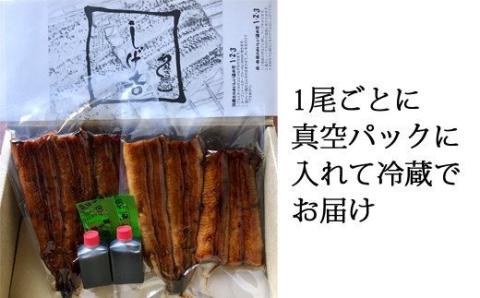 G18-02 しげ吉 炭火焼 うなぎ長焼き 2本セット（冷蔵）