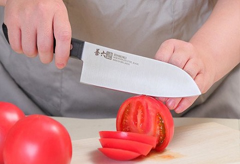 H10-164 料理包丁 三徳 善六 モリブデンバナジウム鋼 SKN-170-08