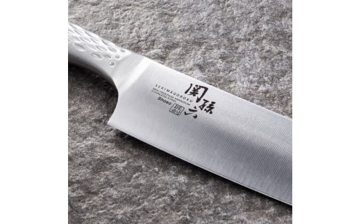 <オールステンレス包丁・食洗機可・一体構造> ◇貝印 関孫六 匠創 菜切り 165mm