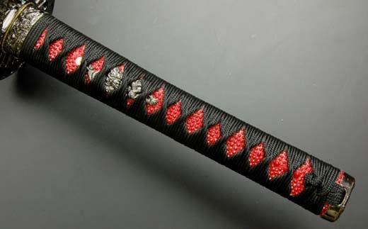 美術刀剣　模造刀　前田慶次郎利益拵え大刀（傾奇鞘）　戦国武将シリーズ