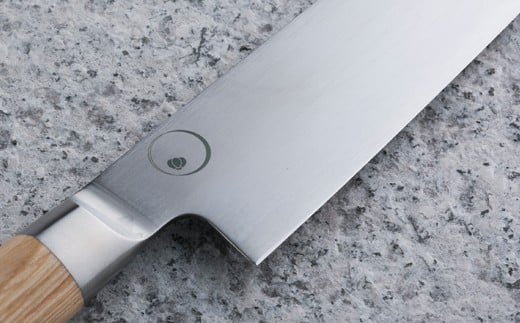 ■ミシュラン料理人　橋本幹造　両刃包丁　刺身 ◇ 貝印 (AB5514)