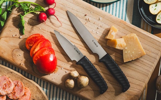 ＼12月31日までこの寄附額／（1月から寄附額改定）アウトドアクッキング 直刃 [ プラスチックケース付き ] H10-54 ナイフ アウトドア キャンプ