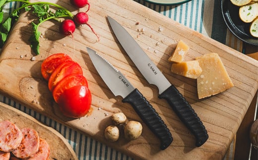 アウトドアクッキングナイフ ミニ [ プラスチックケース付き ] H10-80 アウトドア ナイフ