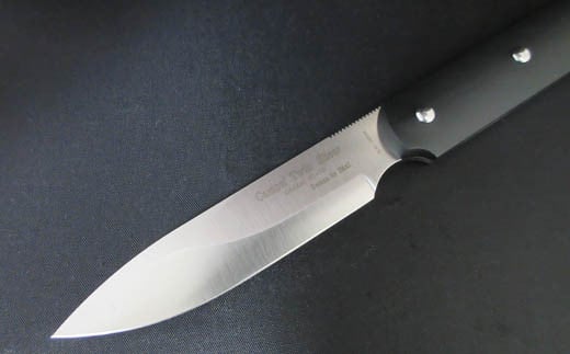 H58-14 Campn' Twin スライサー ブラック （シースナイフ ケース付き）