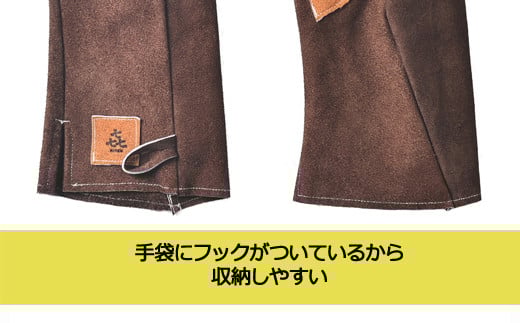 「喜」 KITEN 牛革手袋 〈焚き火用耐火グローブ〉 【30営業日】（45日程度）を目安に発送 革 グローブ 焚火 D15-09