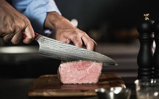 【和 NAGOMI】Damascus 牛刀包丁 205mm【最長6ヶ月を目安に発送】