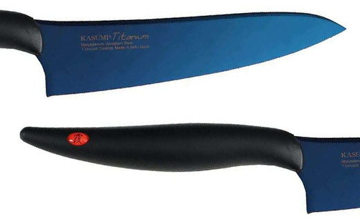 【59E1544】【高島屋選定品】＜SUMIKAMA (スミカマ)＞ 霞 小包丁（チタンコーティング）ミッドナイトブルー