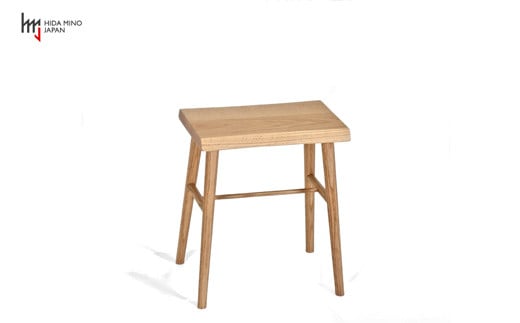 D67-03 スツール/サイドテーブル【オーク材】 （JCW73014O ONO）
