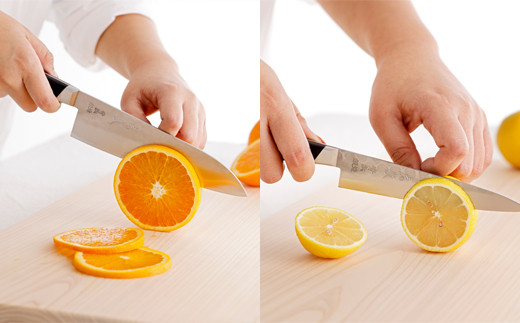 虎徹 ヤスキハガネ青紙2号 三徳＆ペティ 包丁2本セット（安田刃物）H80-12