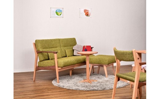 D88-01 IGNITE サイドテーブル【円形・オーク材】JIG-STO196-42 PNO