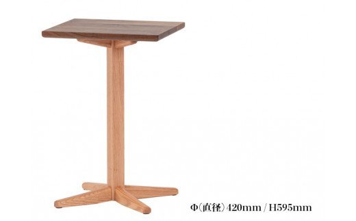 D93-09 IGNITE サイドテーブル【長方・オーク＆ウォルナット材】JIG-STX195-4035 PNO+W
