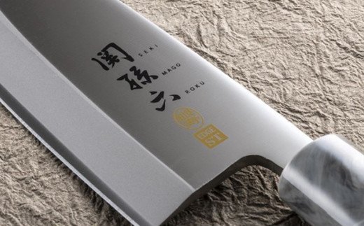 H15-10 ＜ステンレス和包丁 （片刃）＞ ◇貝印 関孫六 銀寿ST 和包丁 出刃 150mm 左きき用～出刃包丁 叩き切り用 身おろし用 使い分け 魚・鶏・カニのさばき でば 魚調理 天然木 錆び