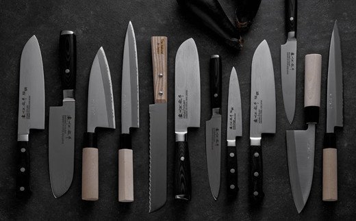 H20-16 濃州正宗作 和包丁2点セット（鋼）