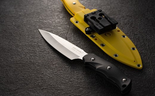 H40-03 サビナイフ3（サバキ4寸5分） イエロー