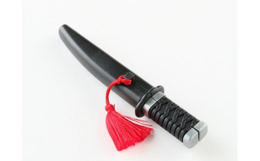 H4-22 御守り刀はさみ黒（開運）