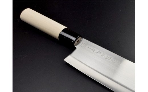 H7-165 関鍔蔵作 白木 薄刃包丁