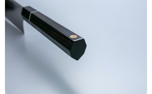 TBS「ララLIFE」で紹介されました(R5.5) H77-05 特製切付包丁 瑞雲 筋引 木鞘付き【最長8ヶ月を目安に配送】