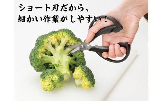 関孫六ショートキッチンハサミ（分解洗浄・食洗器可）