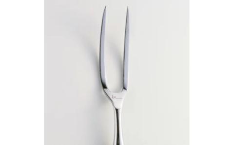 【和 NAGOMI】カービングフォーク（茶） ～ブロック肉の切り分け テーブルウェア アウトドア ステーキ～【最長6ヶ月を目安に発送】