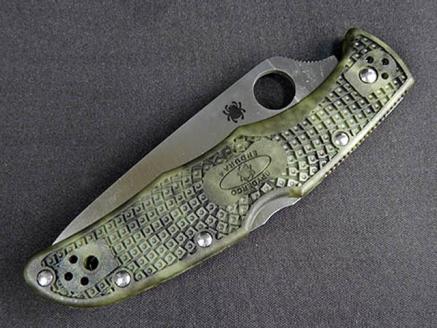 【スパイダルコ】エンデューラ4ZOME グリーン（アウトドアナイフ）