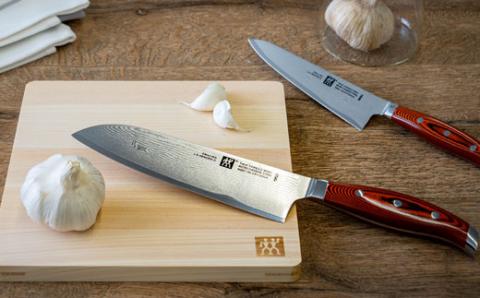 Zwilling ツヴィリング 「 ツインセルマックス MD67 三徳包丁 180mm 日本製 」 三徳 包丁 ダマスカス 多層鋼 岐阜県関市製 【日本正規販売品】30887-186