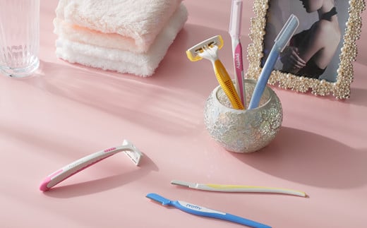 ＜フェイス・マユ（顔・眉）用カミソリ＞■Pretty（プリティー）フェイスL型 １５本（３本入×５個） ◇貝印 （剃刀・カミソリ）H5-205