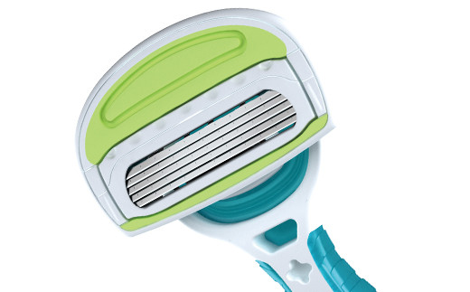 ＜５枚刃使い捨てカミソリ＞■アクアフィット ６本（２本入×３個）◇貝印 （剃刀・かみそり）H5-204