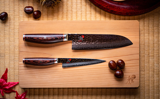 MIYABI ミヤビ 「 6000MCT 小刀 130mm 日本製 」 多層鋼 槌目 果物 ペティ ナイフ 包丁 岐阜県関市製【日本正規販売品】34072-131