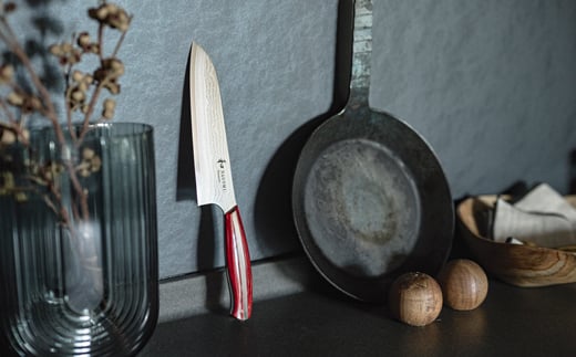 【和 NAGOMI】Damascus 三徳包丁 180mm【最長6ヶ月を目安に発送】